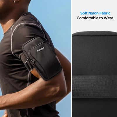 7. Spigen Dynamic Shield A702 Armband - Black