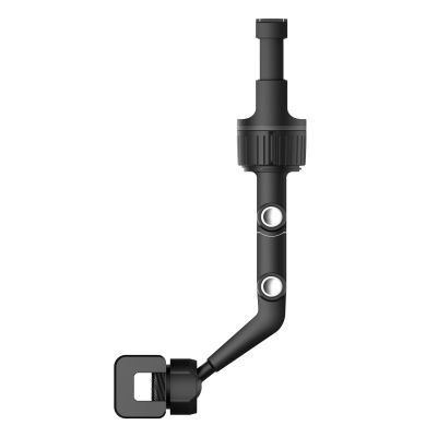 7. Adjustable car rearview mirror holder for smartphone black