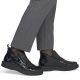 12. Women's patent leather ankle boots crocodile black Rieker 71150-00