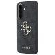 2. Guess Leather 4G Metal Logo Case for Samsung Galaxy A57 5G - Black