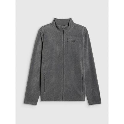 9. Men's Regular Fit Fleece Jacket with Stand-Up Collar 4F 4FRMM00TFLEM435-23M