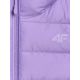8. Girls' down vest with synthetic filling 4F 4FJRAW25TVJAF322-51S