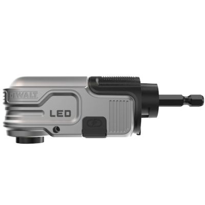 2. DEWALT HEX Right Angle Attachment with LED Light