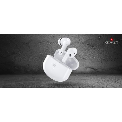 8. GIEWONT RealSound PRO ANC ENC GWS800-2 Wireless Headphones White