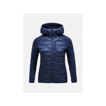 Peak Performance Jacket W Helium Down Hybrid Hood Navy Blue