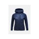 Peak Performance Jacket W Helium Down Hybrid Hood Navy Blue