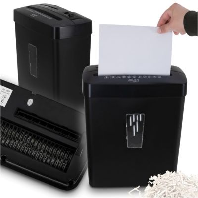 9. ADLER AD 1037b document shredder black