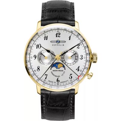 ZEPPELIN LZ129 Hindenburg 7038-1 Men’s Watch + BOX