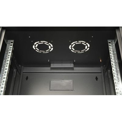 5. Equip EPM-09-6045-B-CBAA 9U Rack Wall Mounted Cabinet Black