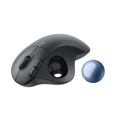 3. Logitech ERGO M575 for Business Office Mouse Right Side RF Wireless + Bluetooth Trackball 2000 DPI