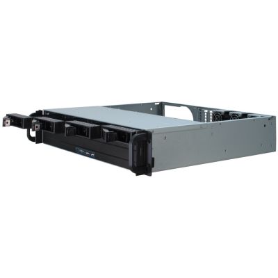 6. Inter-Tech IPC 2U-2404S Rack Black, Silver