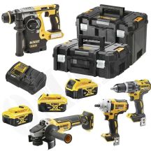 DEWALT COMBO KIT 18V DCK428P3T (DCF894 + DCD796 + DCG405 + DCH273) 3x5.0Ah TSTAK