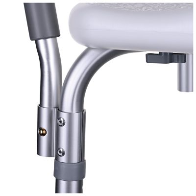 6. Shower chair with backrest and armrests