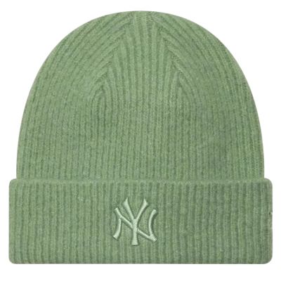 New Era Women’s Wide Cuff Beanie New York Yankees Hat 60915807 Green One size