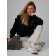 Hooded sweatshirt with decorative jet appliqué for women 4F 4FWAW26TSWSF2670-20S