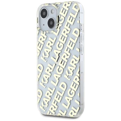 2. Karl Lagerfeld IML Fullover Logo case for iPhone 15 / 14 / 13 - gold