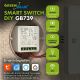 3. GREENBLUE WIFI RELAY IN-WALL, ANDROID/IOS/ALEXA/GOOGLE HOME, 100-240V AC, 50/60HZ, MAX.16A, FOR LED 150W GB739