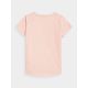7. 100% cotton plain girls' T-shirt 4F Junior