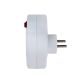 6. ESPERANZA ELECTRIC SPLITTER 2 OUTLETS USB-C USB-A ON WHITE ELK311W