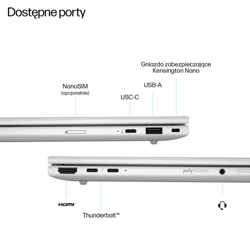 77. HP EliteBook 8 G1i AI PC Intel Core Ultra 5 225U Laptop 40.6 cm (16") WUXGA 24 GB DDR5-SDRAM 512 GB SSD Wi-Fi 6E (802.11ax) Windows 11 Pro Silver