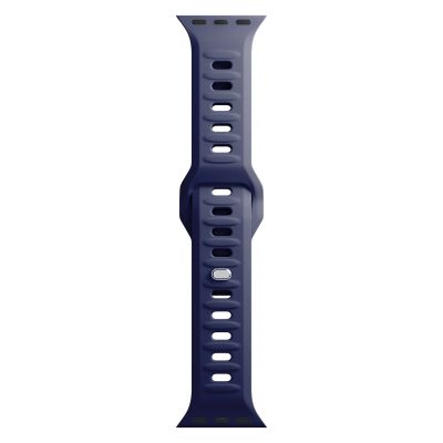 2. 3mk Silicone Watch Strap for Apple Watch 42 / 44 / 45 / 49 mm - blue