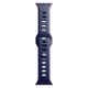 2. 3mk Silicone Watch Strap for Apple Watch 42 / 44 / 45 / 49 mm - blue