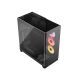 3. Corsair 4500X LX-R RGB Tempered Glass Mid-Tower, Black Midi Tower Black