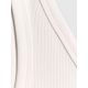 6. Women's slim ribbed knit top 4F 4FRSS26TSLEF337-10S