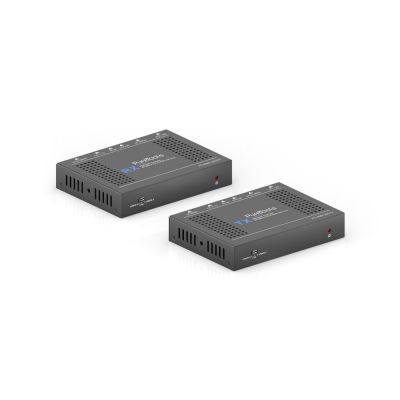 6. PureTools PT-HDBT-200 AV Extender AV Transmitter and Receiver Black