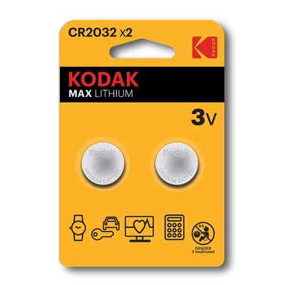 KODAK LITHIUM BATTERIES KCR2032 X 2PCS