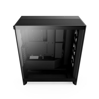 9. NZXT H7 FLOW RGB MIDI TOWER CASE WITH WINDOW BLACK (2024)
