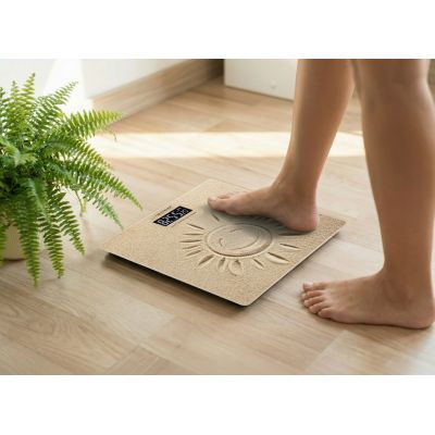 13. Esperanza Sunshine EBS006 Bathroom Scale (Sand Color)
