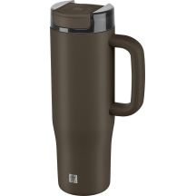 ZWILLING THERMO PLUS Thermal Mug with Straw – 900 ml, Brown