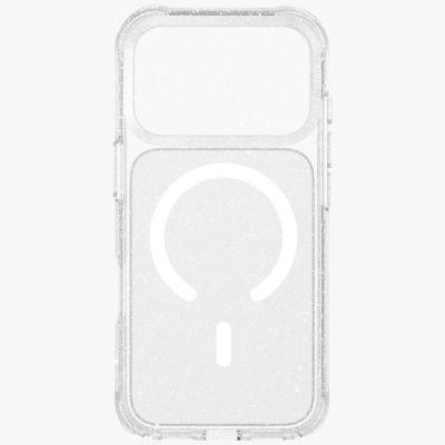 5. Uniq LifePro Xtreme Magclick Charging Case for iPhone 17 Pro - Clear-Glitter