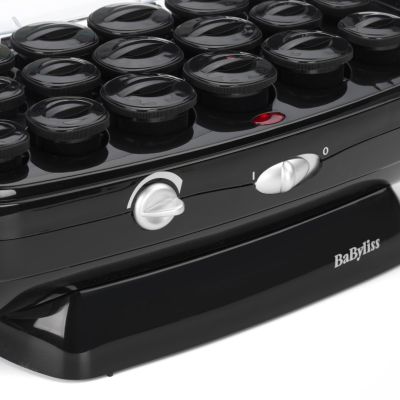 7. BaByliss Thermo Ceramic Rollers Hair Styling Set Black, Stainless Steel 50W 2m