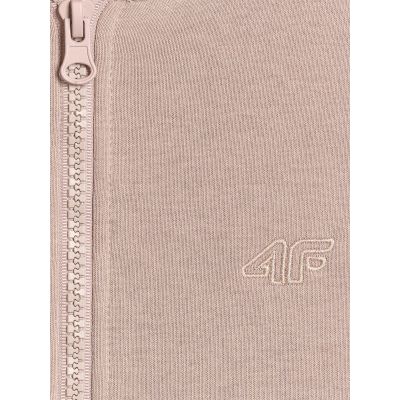 9. Girls' 4F Zip-Up Hoodie 4FJRAW25TSWSF2466-83S