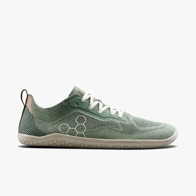 Vivobarefoot Primus Lite Knit Natural Outdoor Shoes – Dusty Green, Size: 45