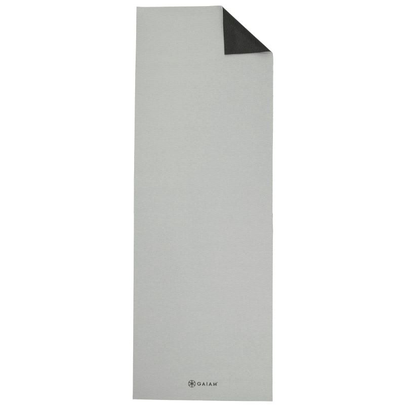 12. GAIAM Granite Storm Double-Sided Yoga Mat 6 MM 61329
