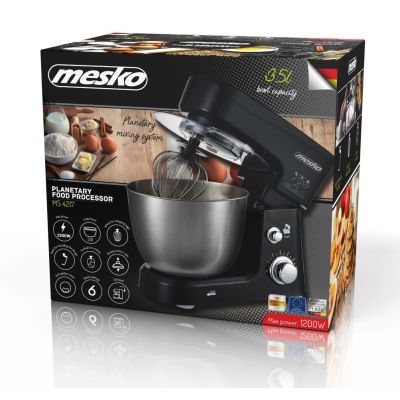 8. Planetary Mixer MESKO MS 4217 1200 W Black