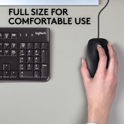 3. Logitech 910-005508 Mouse (Optical; 1000 DPI; Black)