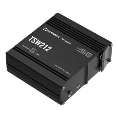 3. Teltonika TSW212 Managed L2 Gigabit Ethernet (10/100/1000) Black