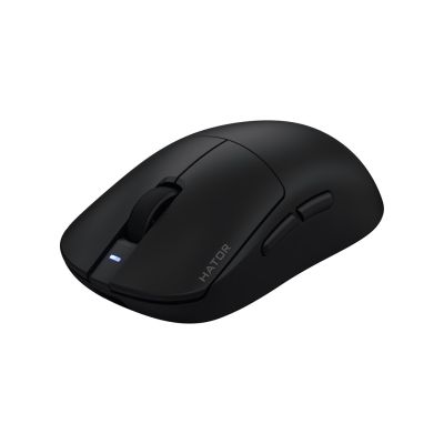 2. HATOR Quasar 3 Pro Wireless Gaming Mouse Right Side RF Wireless + Bluetooth + USB Type-C Optical 30000 DPI