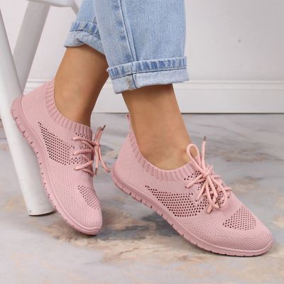 12. Openwork sports shoes News W EVE211D powder pink