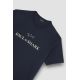 4. Paul&Shark Men's Cotton T-shirt Navy Blue and Gold 99311007-50E - Classic Cut, Logo