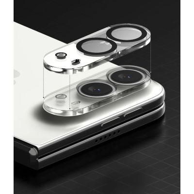 5. Ringke Camera Full Cover 2-Pack Tempered Glass Camera Protector for iPhone Duo – Black