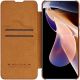 7. Nillkin Qin Case Case for Xiaomi Redmi Note 11 Pro+ (China) / Redmi Note 11 Pro (China) / Mi11i HyperCharge Camera Protector Holster Cover Flip Case Brown