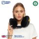 4. TRAVEL BLUE TRANQUILITY MEMORY FOAM TRAVEL PILLOW, BLACK