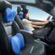 7. Baseus ComfortRide car lumbar pillow - blue