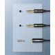 6. Ugreen AUX splitter cable 3.5 mm mini jack (female) - 2x 3.5 mm mini jack (male - microphone and headphones) black (AV140 20899)