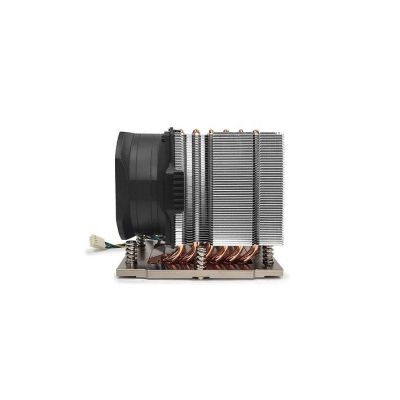 2. Inter-Tech J-12 Processor Air Cooler 8 cm Black, Silver 1 pc.